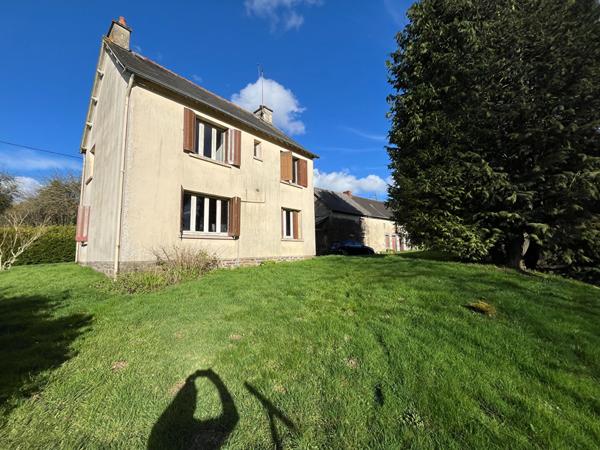 A vendre maison à Mérillac - 6 pièces, entre Merdrignac et Saint Meen Le Grand