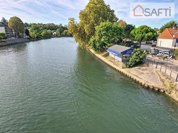 Jolie T2 au pied du pont de Bry, de ses commerces et des bords de Marne