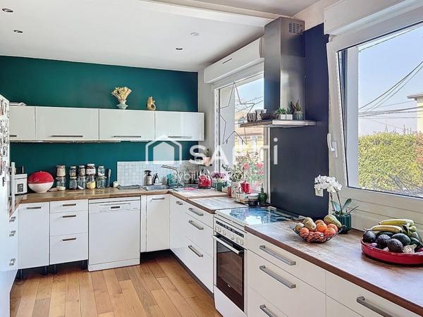 4 chambres – Clamart centre au calme – Plein sud – DPE D