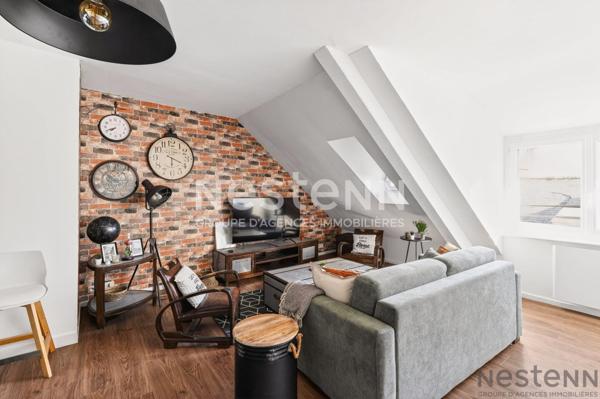 VENTE - APPARTEMENT T3 DERNIER ETAGE SAINT BRIEUC SAINT MICHEL