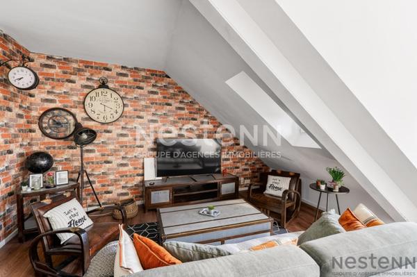 VENTE - APPARTEMENT T3 DERNIER ETAGE SAINT BRIEUC SAINT MICHEL