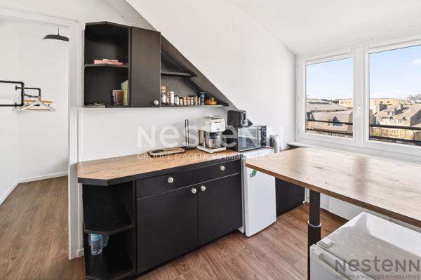 VENTE - APPARTEMENT T3 DERNIER ETAGE SAINT BRIEUC SAINT MICHEL