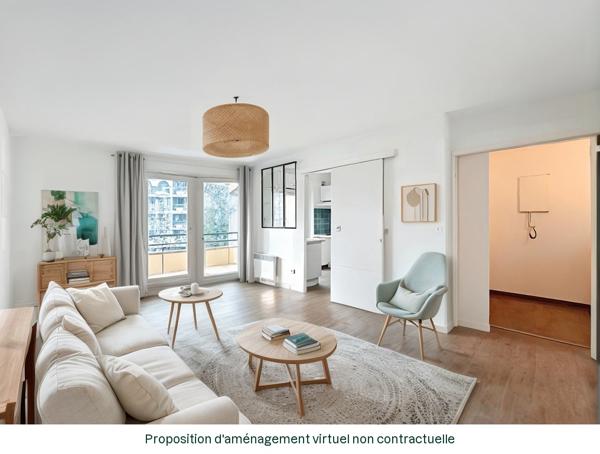 A VENDRE - TOULOUSE quartier Purpan - Appartement T3 65m² avec garage et cellier