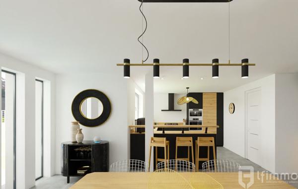 Villa contemporaine 141 m² avec piscine et prestations haut de gamme