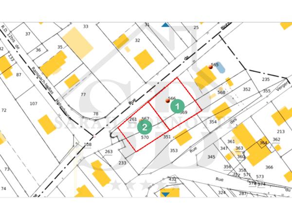 Blotzheim (68730) REMIS EN VENTE : LIBRE CONSTRUCTEUR, Terrains constructibles : 692 m2 / 612 m2 ou l'ensemble 13,04 ares