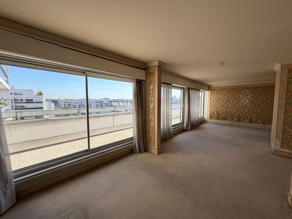 Appartement Paris 15, terrasse panoramique 50m² au dernier étage