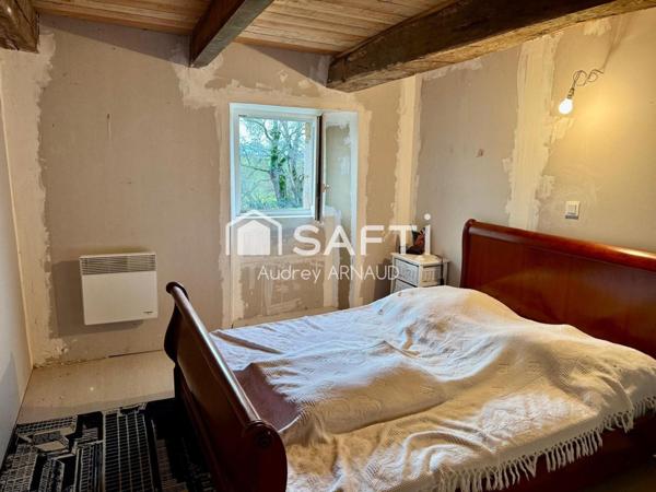 Authentique longère au cœur d’un hameau paisible de Giat