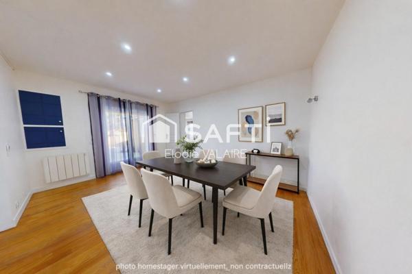 Maison individuelle avec terrasses et jardin – 94 m² – Proche centre