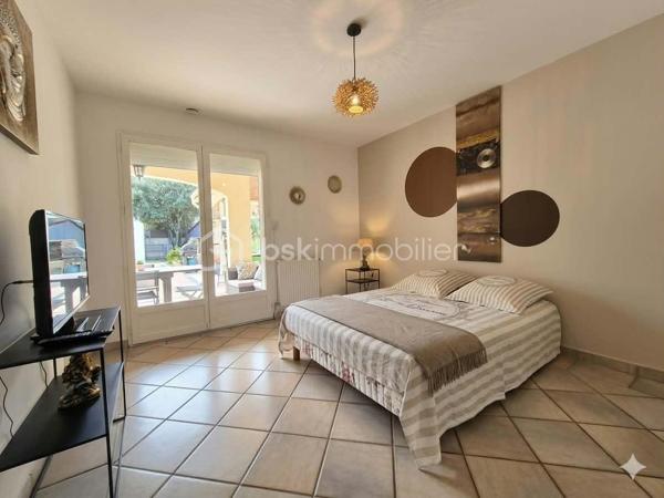 Aubais : Propriété vue Pic Saint-Loup – Villa + 3 Studios indépendants

​Vivez dans un cadre privilégié tout en réalisant un investissement patrimonial majeur. Situé à Aubais, dans un environnement calme et verdoyant, cet ensemble immobilier unique sur
1 840 m² de terrain paysagé

​✨ Le Concept : Résidence & Revenus sécurisés

​Que vous cherchiez une résidence principale qui s'autofinance ou un investissement locatif ce bien s'adapte à votre projet.

🏠 La Villa Principale (Coup de cœur & Confort)
​Vivez dans une villa lumineuse de plain-pied, parfaitement entretenue et pensée pour la convivialité :

Espace de vie : Grand séjour traversant ouvrant sur une terrasse ensoleillée et l'espace piscine.
​Cuisine équipée : Piano de cuisson et frigo américain, idéale pour les amateurs de gastronomie.

Côté nuit : 3 chambres avec accès direct à l'extérieur,1 salle de bain avec balnéo et douche à l'italienne.
1 salle d'eau 2 WC.

• ​Atout supplémentaire : Un sous-sol complet (atelier/stockage) avec le potentiel pour créer un appartement T2..

💰 Le Pôle Locatif (Revenus sécurisés)

​Trois studios meublés (23 m², 14,5 m² et 11,6 m²), totalement indépendants pour préserver l'intimité de la villa :
​Revenus immédiats : 1 650 € / mois (studios seuls) location annuelle sinon Rbnb

​Potentiel total : villa, studios, garage Jusqu'à
4 250 € / mois de revenus locatifs (51 000 € / an).

​Évolution : Garage de 60 m² avec autorisation (DP acceptée) pour un loft ou T3 supplémentaire, ou local.ect... sans obligation de le faire

🌳 Extérieurs & Prestations
​Détente : Piscine 8x4m avec abri haut (baignade prolongée) et terrain de pétanque ombragé.
​Énergie (Classe B) : Performance rare grâce à 16 panneaux photovoltaïques (autoconsommation + revente), climatisation réversible et ballon thermodynamique.

​Localisation : Secteur très recherché, au calme absolu, dans un environnement verdoyant.

​📊 Pourquoi cette opportunité ?
C'est le bien idéal pour une famille souhaitant réduire ses mensualités de crédit ou pour un investisseur cherchant un produit "zéro travaux" avec une vacance locative minimale (4 lots distincts).

​📅 Diagnostics (21/11/2025) : Aucun travaux à prévoir.