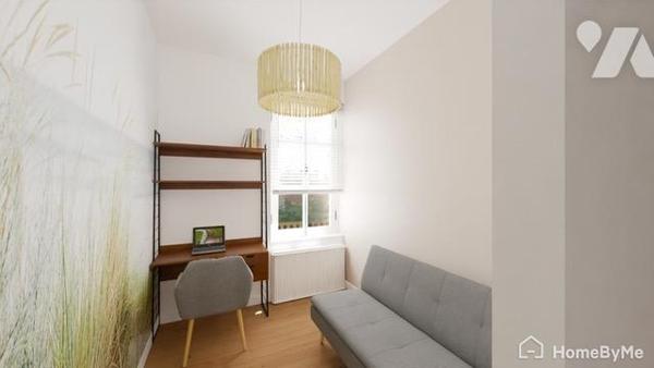 Maison de ville avec terrasse avec vue, jardinet et garage