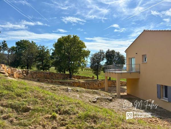 Villa 120 m² , garage 126 m², vue imprenable sur le Ventoux et les monts environnants