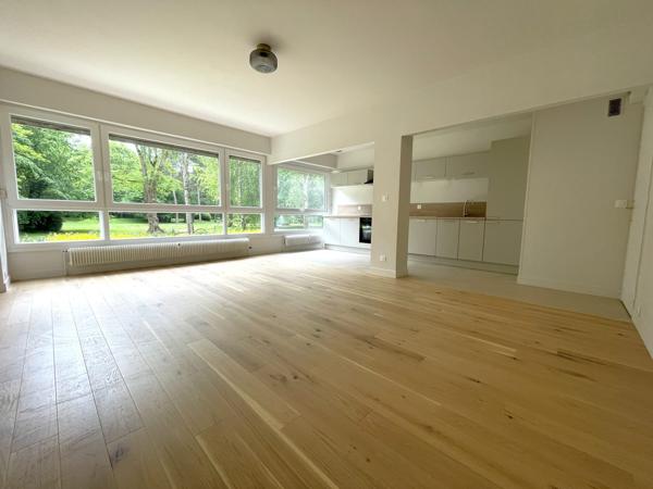 Superbe appartement traversant 3 chambres avec garage et cave