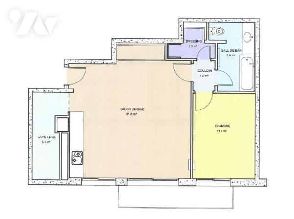 Passy-La Muette - Appartement au calme absolu sur jardins 