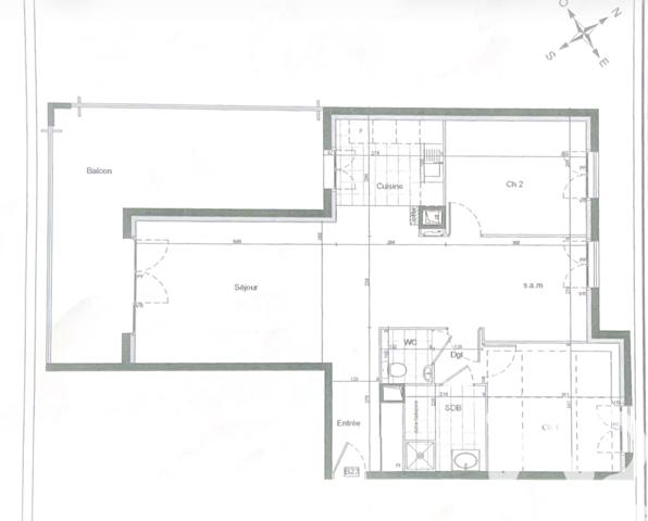 Appartement à vendre 3 pièces 77,37 m² Franconville