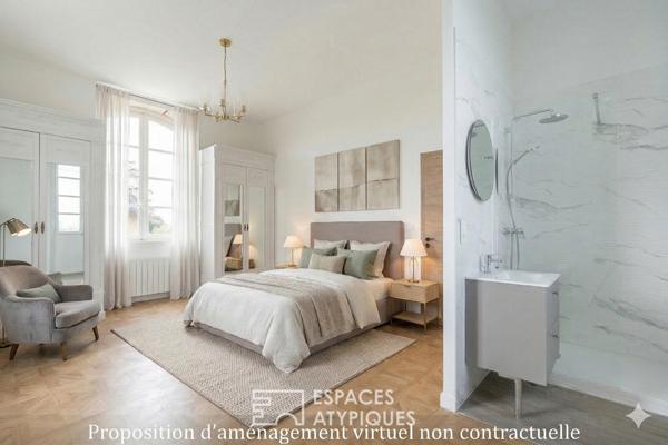 Appartement de caractère au coeur d’un château à Belleville-en-Beaujolais