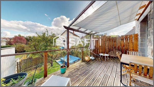 Maison en pierre rénovée avec jardin et garage – Brive-la-Gaillarde