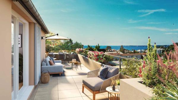 appartement à vendre 3 pièces Golfe juan (06)