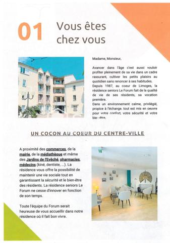 Ne restez plus  seul(e) : Résidence Séniors et GARAGE centre-ville !