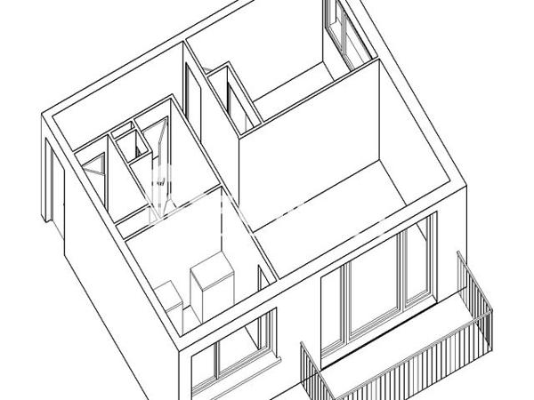 Location Appartement 2 pièces 45.57 m² - 15 RUE MAURICE UTRILLO Artigues Pres Bordeaux 33370