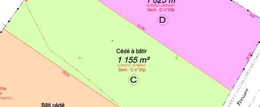 Terrain à vendre 1 155 m² La Baronnie