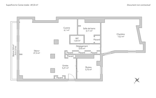 Appartement Paris 9 e - BLANCHE