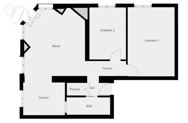 Appartement de charme à 20 mètres de la plage