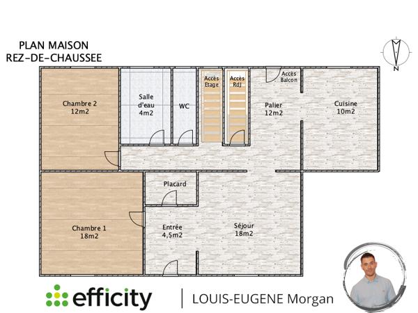 Maison 9 pièces - 182 m² Exclusivité efficity