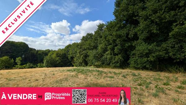 EXCLUSIVITE - Terrain à bâtir d'environ 8900m² - Secteur Hippodrome Pompadour (19230)