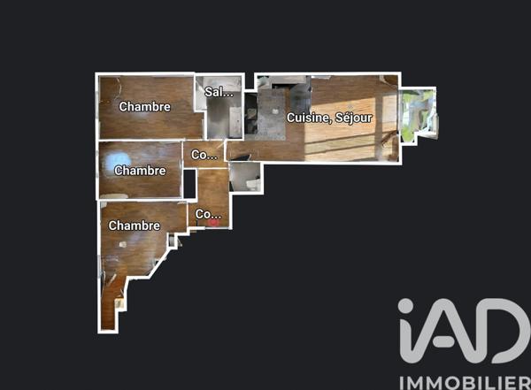 Appartement à vendre 4 pièces 77 m² Asnières-sur-Seine