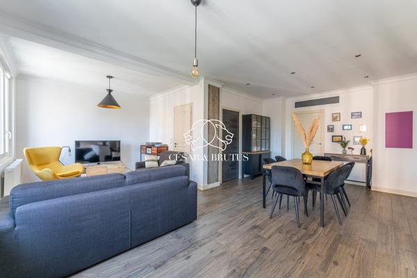 Rare Part-Dieu : Magnifique T3/4 de 76 m² avec double séjour et cave – Lyon 3ème