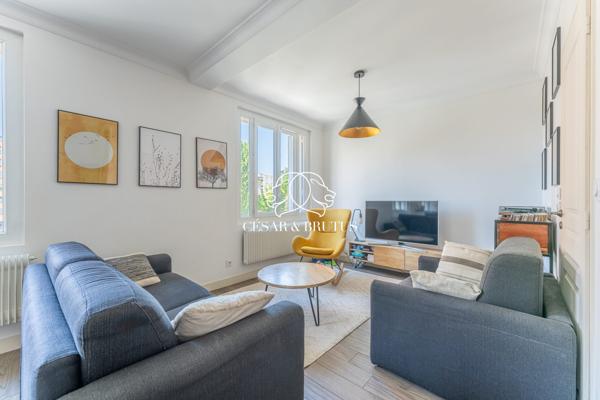 Rare Part-Dieu : Magnifique T3/4 de 76 m² avec double séjour et cave – Lyon 3ème