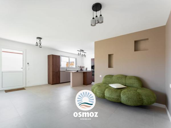 Maison type 3 neuve avec extérieur et stationnement !