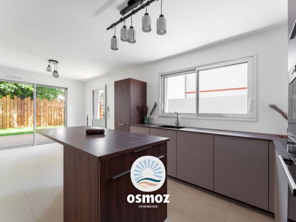 Maison type 3 neuve avec extérieur et stationnement !