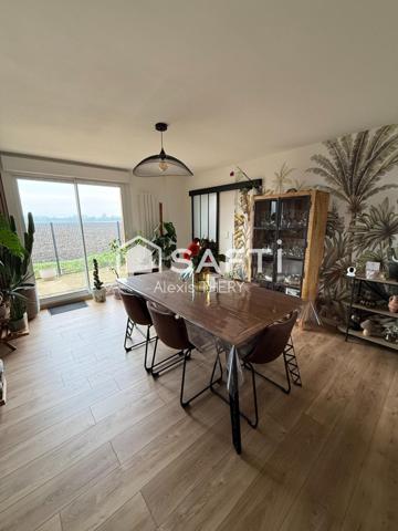 Plain-pied 111 m² avec jardin clos et garage