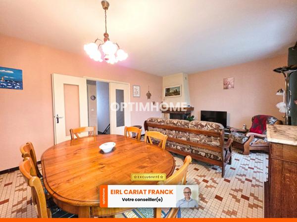 MAISON SEMI PLAIN-PIED SUR 170 M², L’ENSEMBLE SUR 704 M² DE TERRAIN CLOS