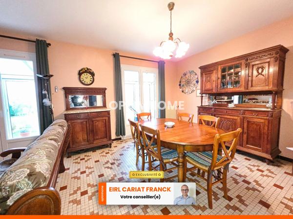 MAISON SEMI PLAIN-PIED SUR 170 M², L’ENSEMBLE SUR 704 M² DE TERRAIN CLOS