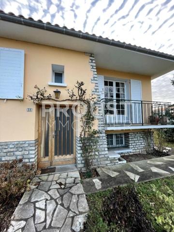En exclusivité quartier souché, maison de 128 m² avec jardin et garage.
