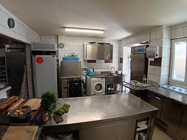 MURS et FOND restaurant emplacement privilégié et enseigne de renom.