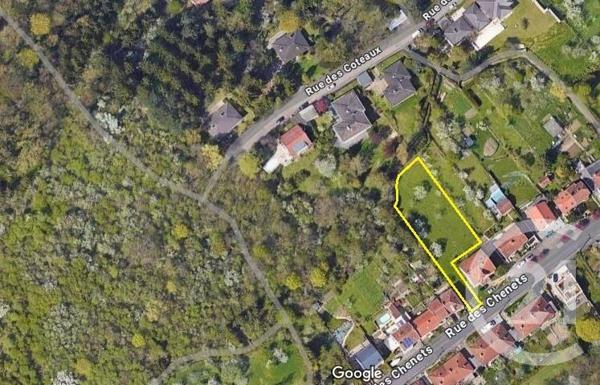 Terrain à vendre  1420 m2 LONGEVILLE LES METZ - 57