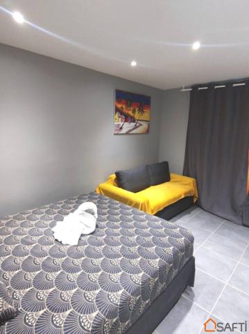 LE DIAMANT - APPARTEMENT LUXURIANT 38M2,PISCINE,BAR