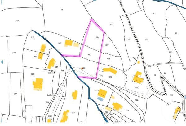 Terrain à vendre  3000 m2 BONSON - 06