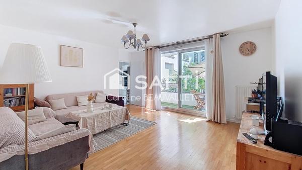 Massy – Appartement 4 pièces avec balcon, cave et parking, à 10?min à pied de la gare Massy – Palaiseau