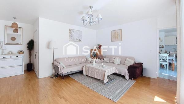 Massy – Appartement 4 pièces avec balcon, cave et parking, à 10?min à pied de la gare Massy – Palaiseau