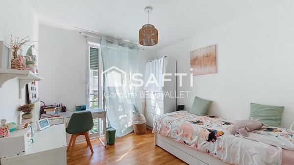 Massy – Appartement 4 pièces avec balcon, cave et parking, à 10?min à pied de la gare Massy – Palaiseau