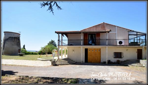 Maison traditionnelle T7 185 m2 5 chambres sur un terrain de 3500 m2