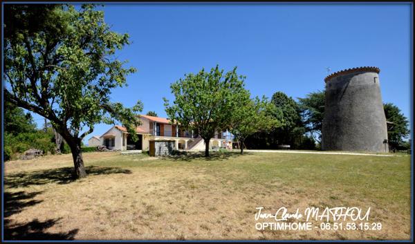 Maison traditionnelle T7 185 m2 5 chambres sur un terrain de 3500 m2