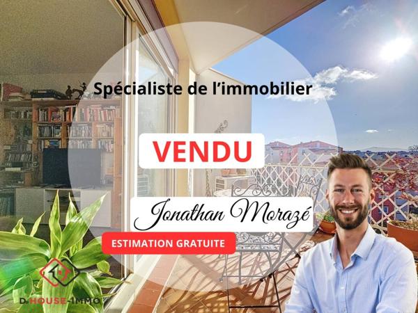 Appartement à vendre 2 pièces de 53 m²