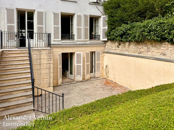 RARE appartement avec jardin et terrasse rue d'Alsace Saint-Germain-en-Laye