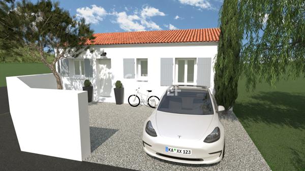 Grand Terrain à bâtir à 1km de la mer - Dolus d'Oléron