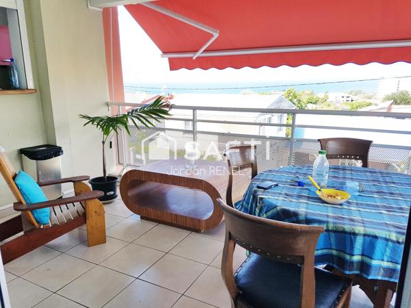 COUP COEUR T3 SCHOELCHER (75M2) VUE MER + BOX & PARKING